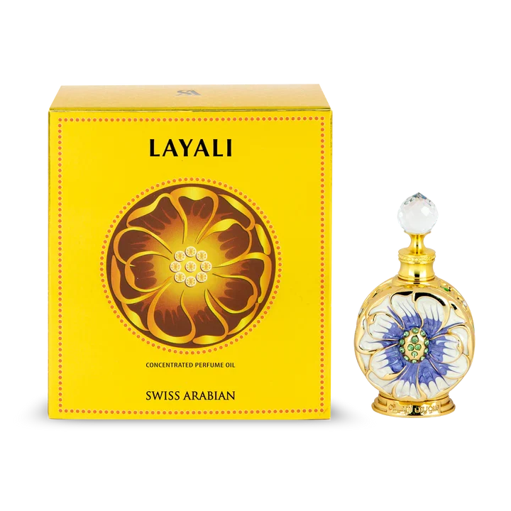 Layali Concentrated Perfume Oil 15ml | Swiss Arabian