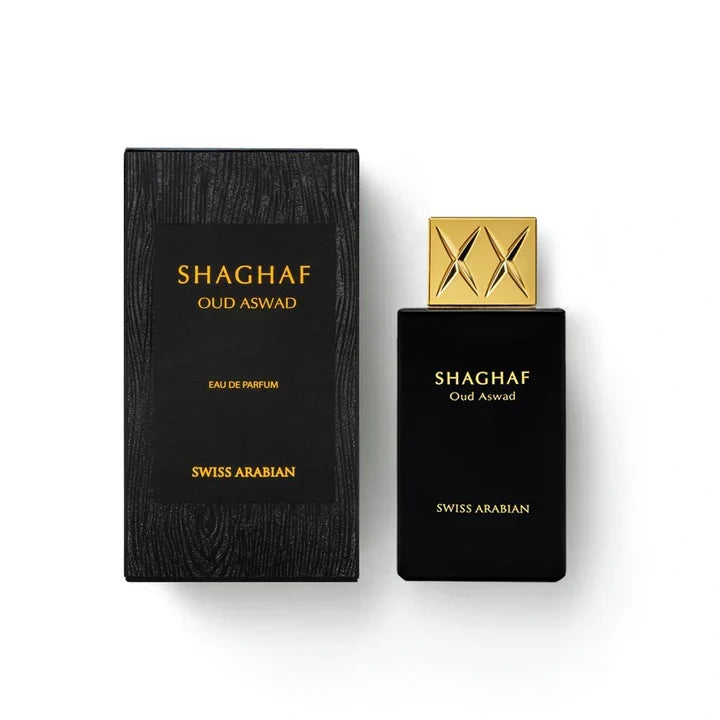 Shaghaf Oud Aswad Eau de Parfum 75ml | Swiss Arabian
