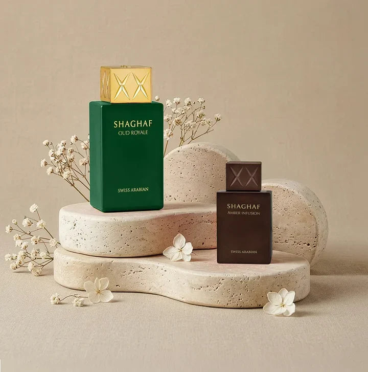 SHAGHAF OUD ROYALE 75 ML + SHAGHAF AMBER INFUSION 25 ML