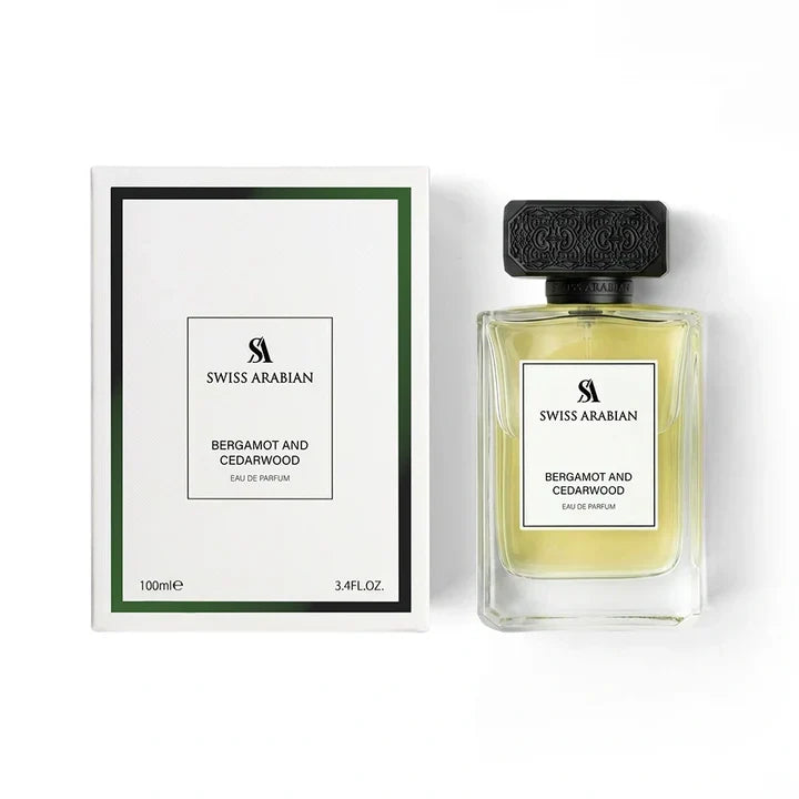 Bergamot & Cedarwood Eau de Parfum 100ml | Swiss Arabian