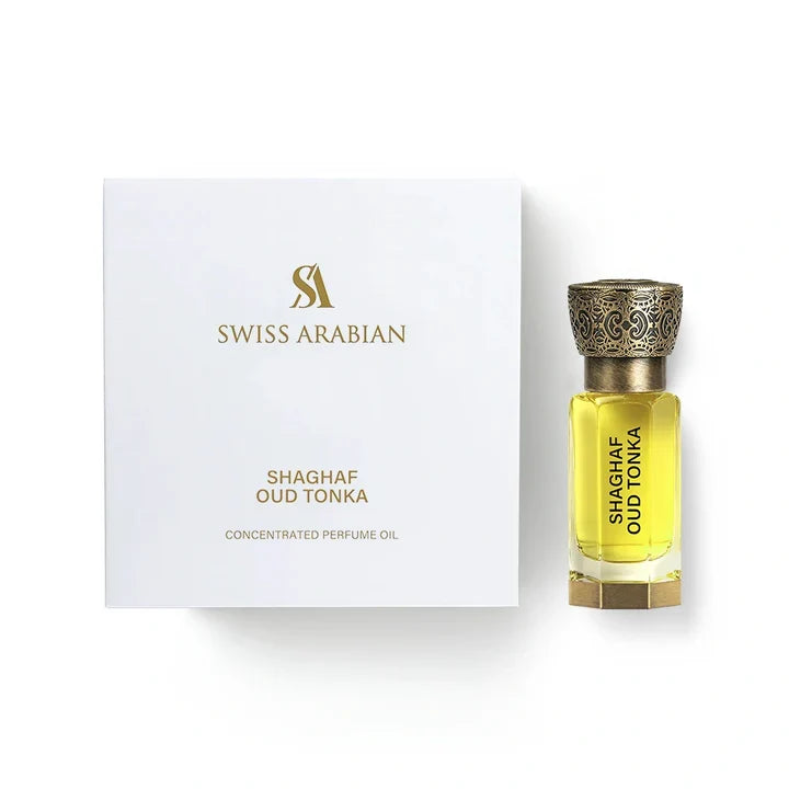Shaghaf Oud Tonka 1073 Concentrated Perfume Oil 12ml | Swiss Arabian