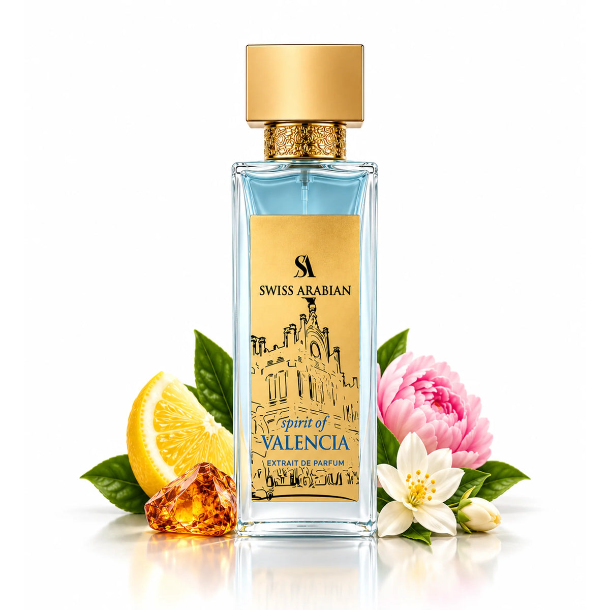 Spirit of Valencia Extrait de Parfum 100ml | Swiss Arabian