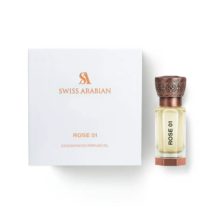 Rose 01 Concentrated Perfume Oil 12ml | Swiss Arabian