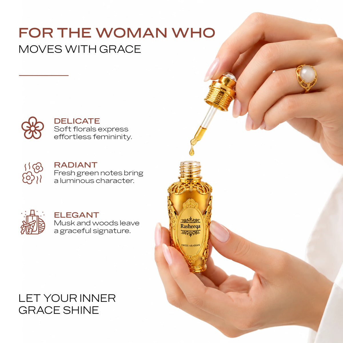 Rasheeqa Concentrated Perfume Oil 20ml | Swiss Arabian | Swiss Arabian