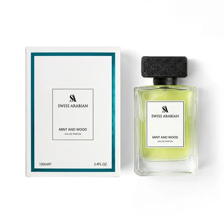 Mint & Wood Eau de Parfum 100ml | Swiss Arabian