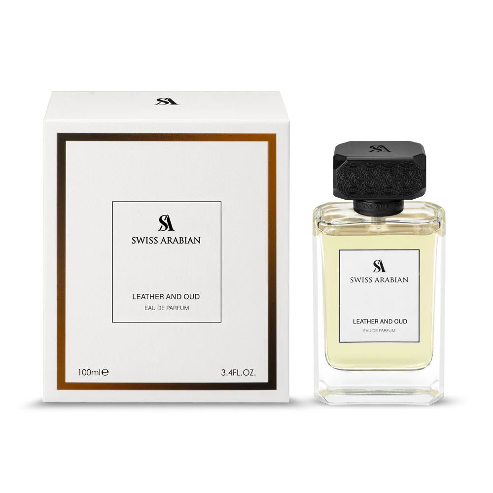 Leather & Oud Eau de Parfum 100ml | Swiss Arabian