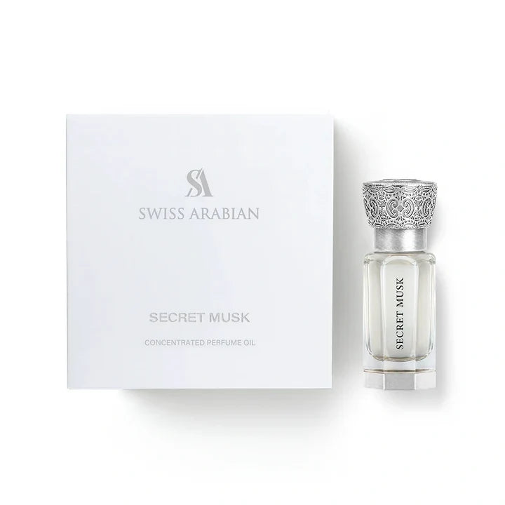 Secret Musk Concentrated Perfume Oil 12ml | Swiss Arabian